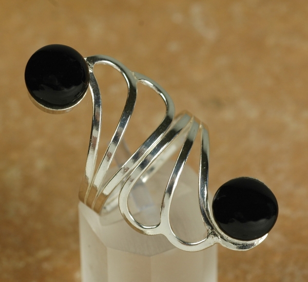 Silber Ring mit Onyx